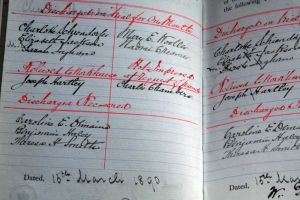 Released to workhouse, March 1890. 